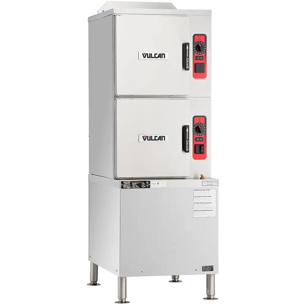 Vulcan C24GA10 (10) Pan Convection Steamer - Cabinet, Liquid Propane