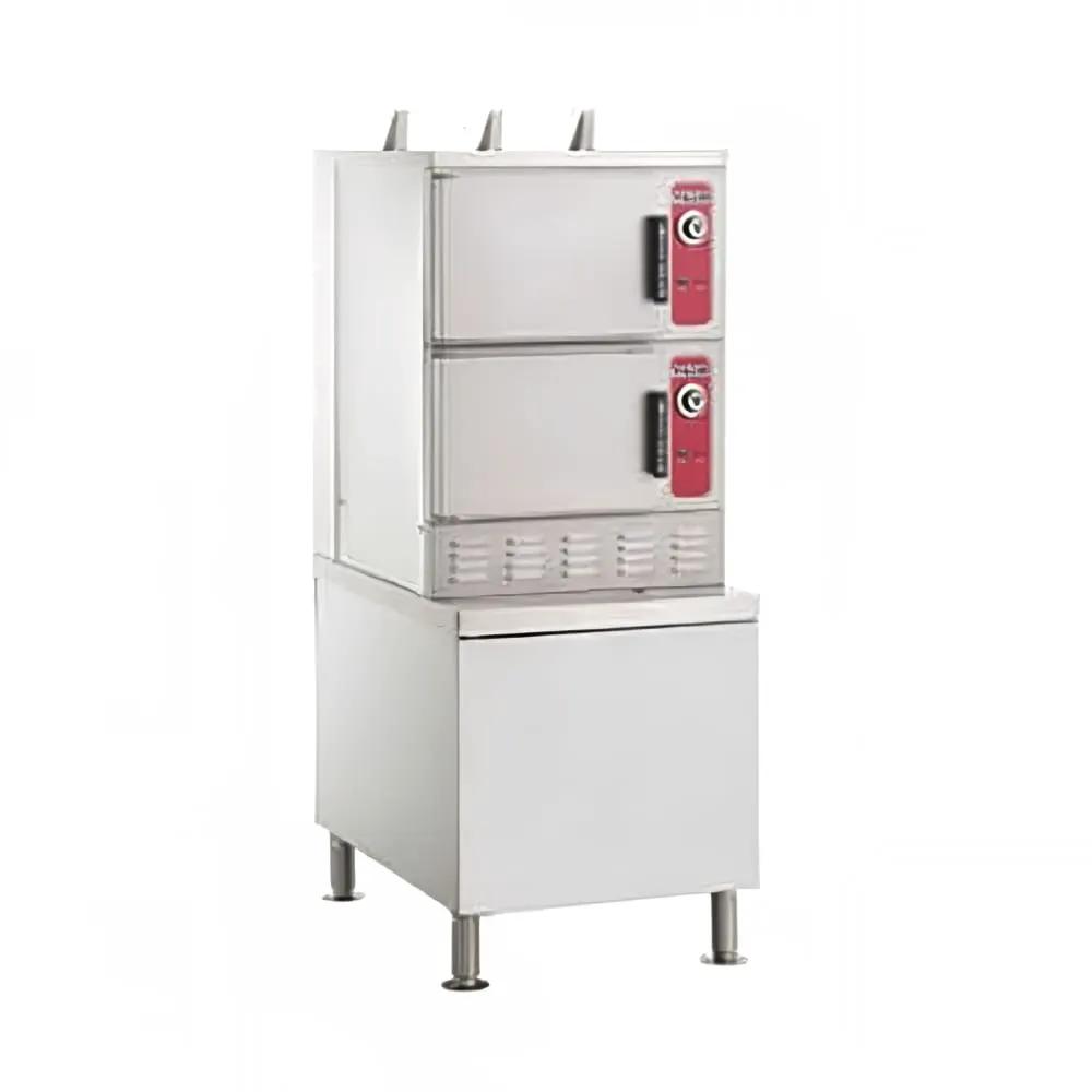 Vulcan C24GA6 (6) Pan Convection Steamer - Cabinet, Liquid Propane
