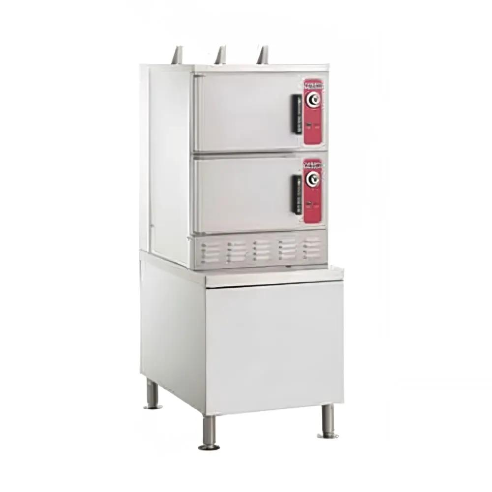 Vulcan C24GA6 (6) Pan Convection Steamer - Cabinet, Natural Gas