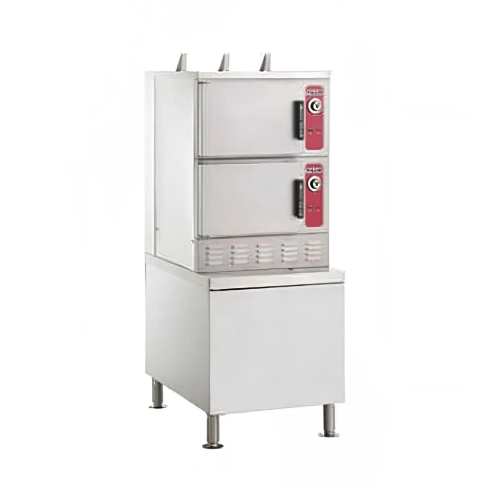 Vulcan C24GA6 PS (6) Pan Convection Steamer - Cabinet, Natural Gas