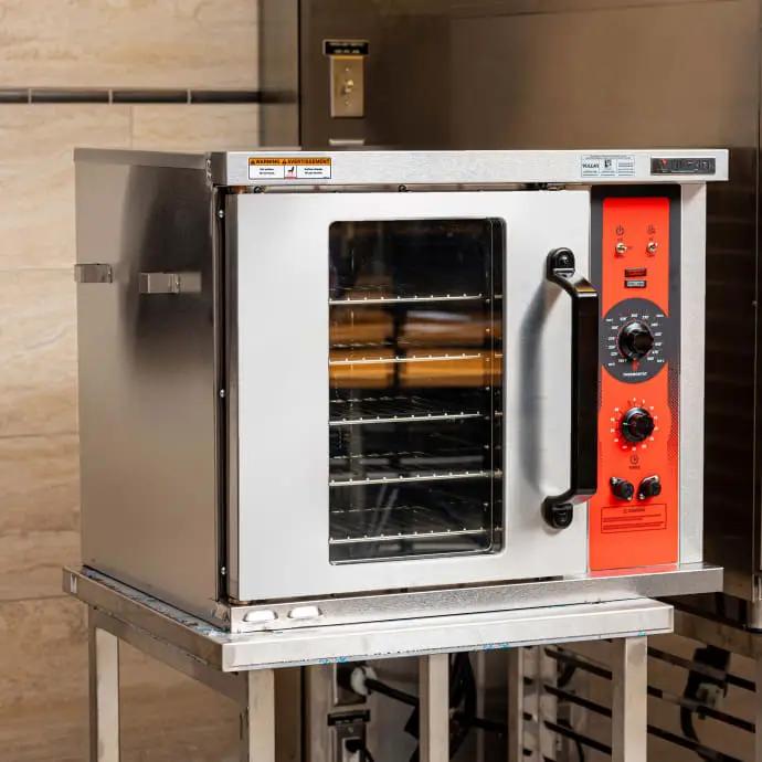 Vulcan ECO2D Single Half Size Electric Convection Oven - 5.5 kW, 208V 1PH - view 2