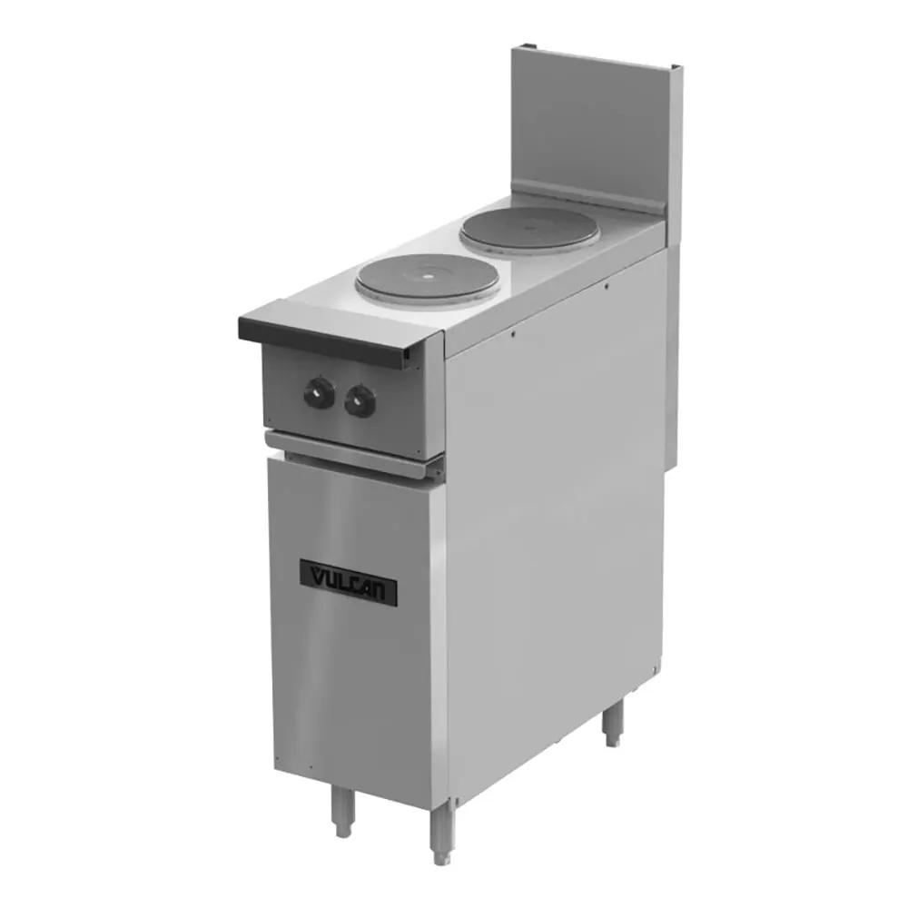 Vulcan EV12-1HT480 12" Expando Electric Range with Hot Top, 480V 1PH