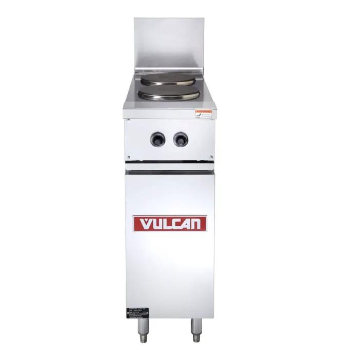 Vulcan EV12-2FP240 12" Expando Electric Range with (2) French Hot Plates, 240V 1PH/3ph - view 2