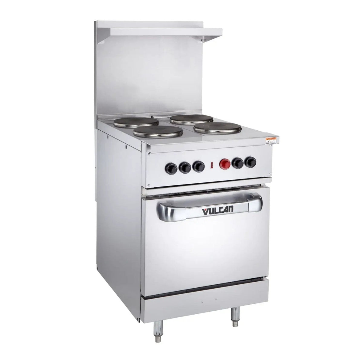 Vulcan EV24S-2HT480 24" Expando Electric Range with (2) Hot Tops, 480V 1PH/3ph
