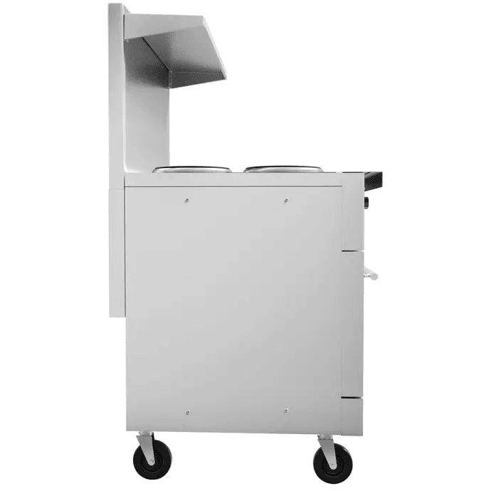 Vulcan EV36S-6FP240 36" EV Series Electric Range with (6) French Hot Plates, 240V 1PH/3ph - view 5