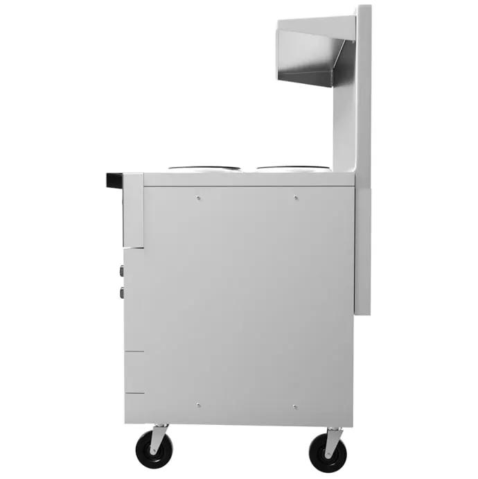 Vulcan EV36S-6FP240 36" EV Series Electric Range with (6) French Hot Plates, 240V 1PH/3ph - view 4