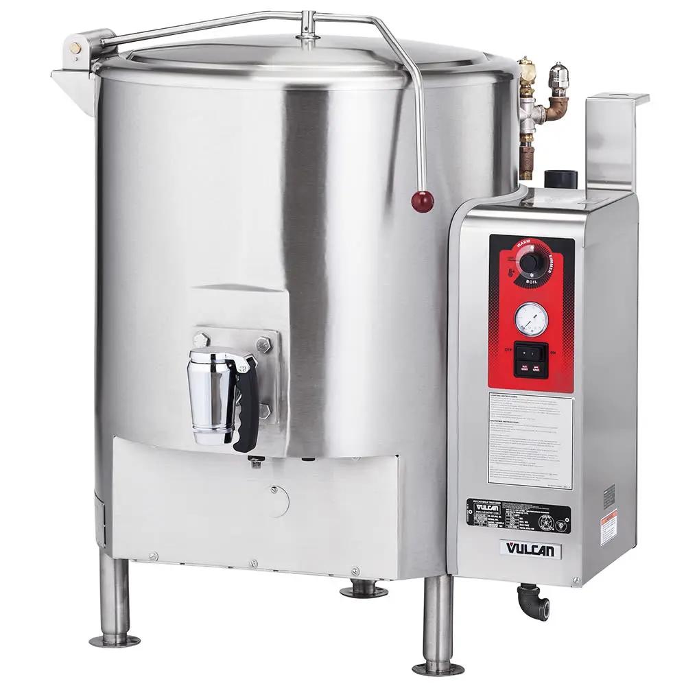 Vulcan GL80E 80 Gallon Steam Kettle - Stationary, Full Jacket, Liquid Propane
