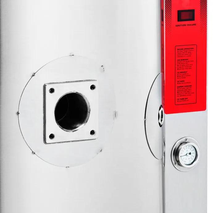 Vulcan GT150E 150 Gallon Steam Kettle - Stationary, Full Jacket, Natural Gas - view 5