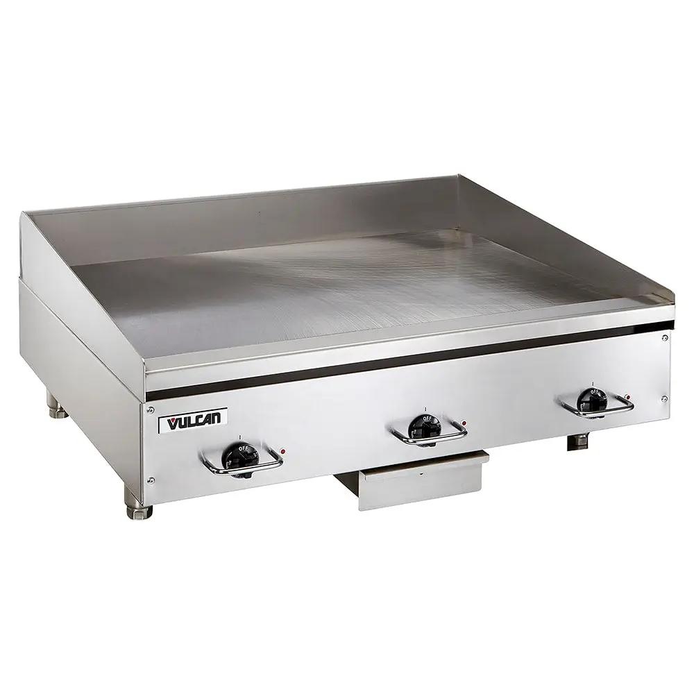 Vulcan HEG36E HEG-E 36" Electric Griddle with Thermostatic Controls - 1/2" Steel Plate, 240V 3PH