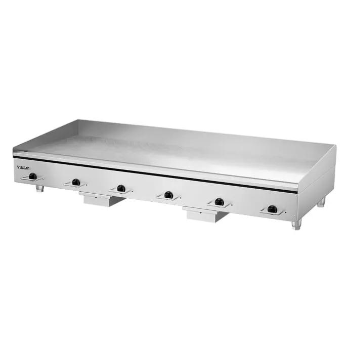 Vulcan HEG72E HEG-E 72" Electric Griddle with Thermostatic Controls - 3/4" Steel Plate, 240V 1PH - view 3