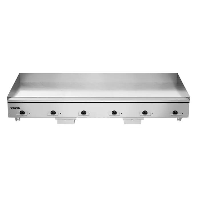 Vulcan HEG72E HEG-E 72" Electric Griddle with Thermostatic Controls - 3/4" Steel Plate, 240V 3PH - view 2