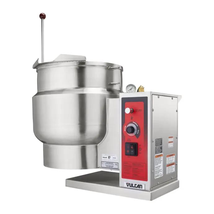 Vulcan K12ETT 12 Gallon Steam Kettle - Manual Tilt, 2/3 Jacket, 208V 3PH - view 3