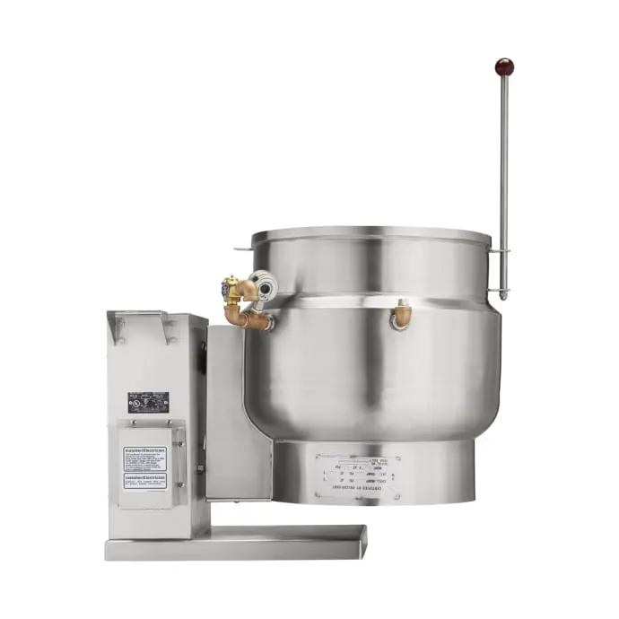 Vulcan K12ETT 12 Gallon Steam Kettle - Manual Tilt, 2/3 Jacket, 208V 3PH - view 4