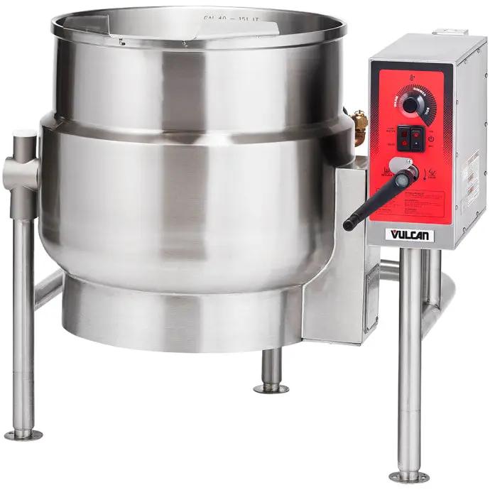 Vulcan K20ELT 20 Gallon Steam Kettle - Manual Tilt, 2/3 Jacket, 208V 3PH - view 2