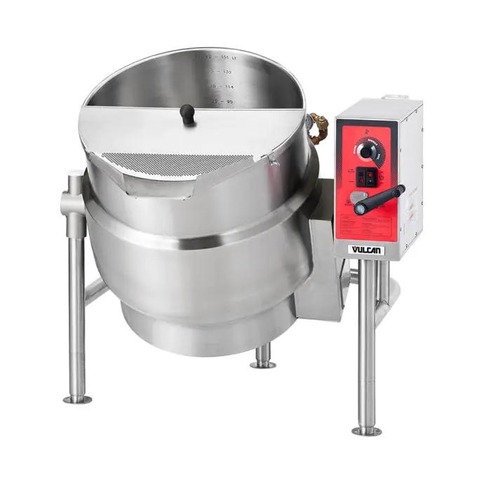 Vulcan K20ELT 20 Gallon Steam Kettle - Manual Tilt, 2/3 Jacket, 240V 3PH - view 3