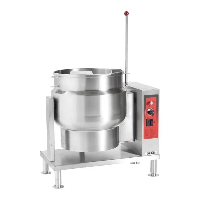 Vulcan K20ETT 20 Gallon Steam Kettle - Manual Tilt, 2/3 Jacket, 208V 3PH - view 2