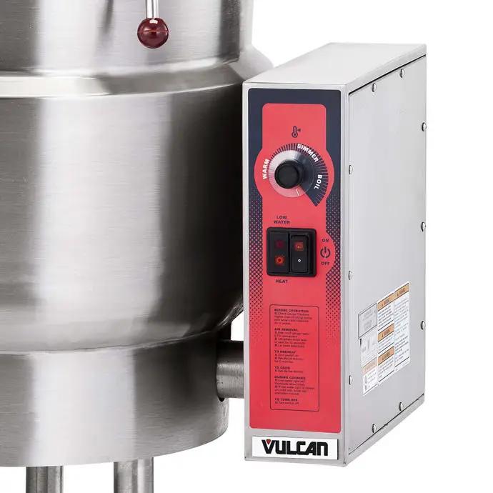 Vulcan K40EL 40 Gallon Steam Kettle - Stationary, 2/3 Jacket, 208V 3PH - view 3