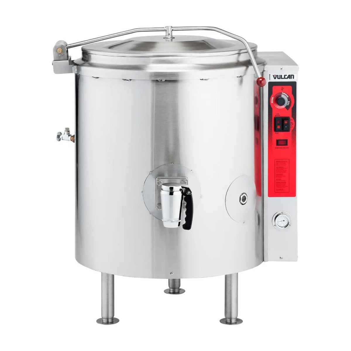 Vulcan K40GL-LP 40 Gallon Steam Kettle - Stationary, 2/3 Jacket, Liquid Propane