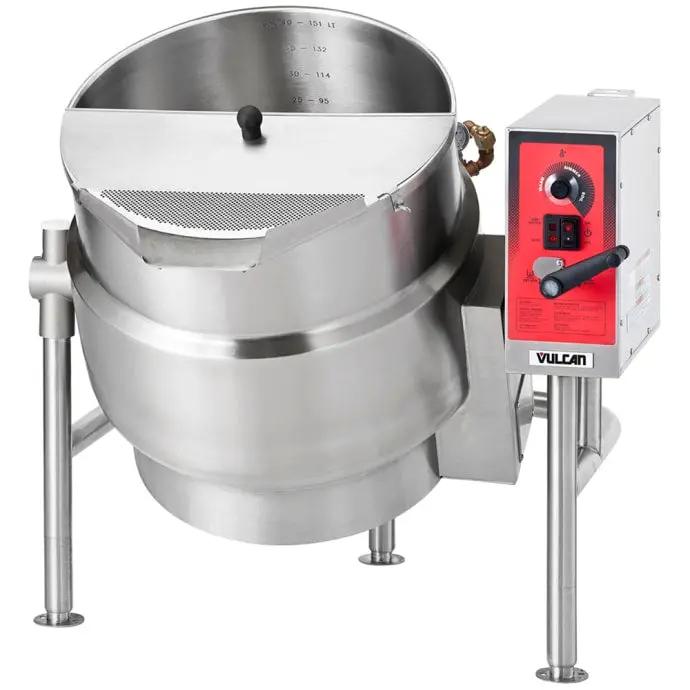 Vulcan K60ELT 60 Gallon Steam Kettle - Manual Tilt, 2/3 Jacket, 240V 3PH - view 3