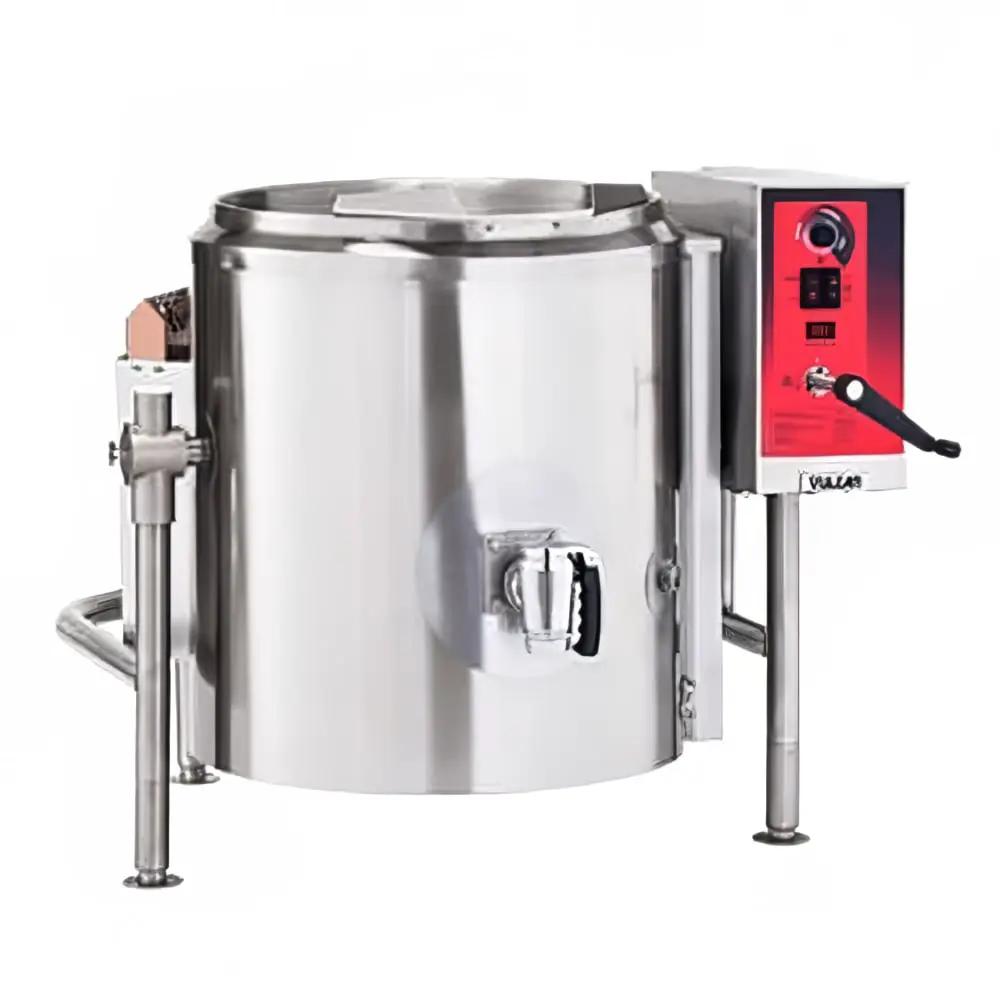 Vulcan K60GLT 60 Gallon Steam Kettle - Manual Tilt, 2/3 Jacket, Liquid Propane
