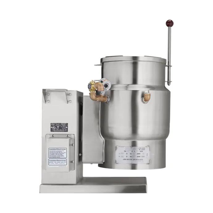 Vulcan K6ETT 6 Gallon Steam Kettle - Manual Tilt, 2/3 Jacket, 208V 3PH - view 6