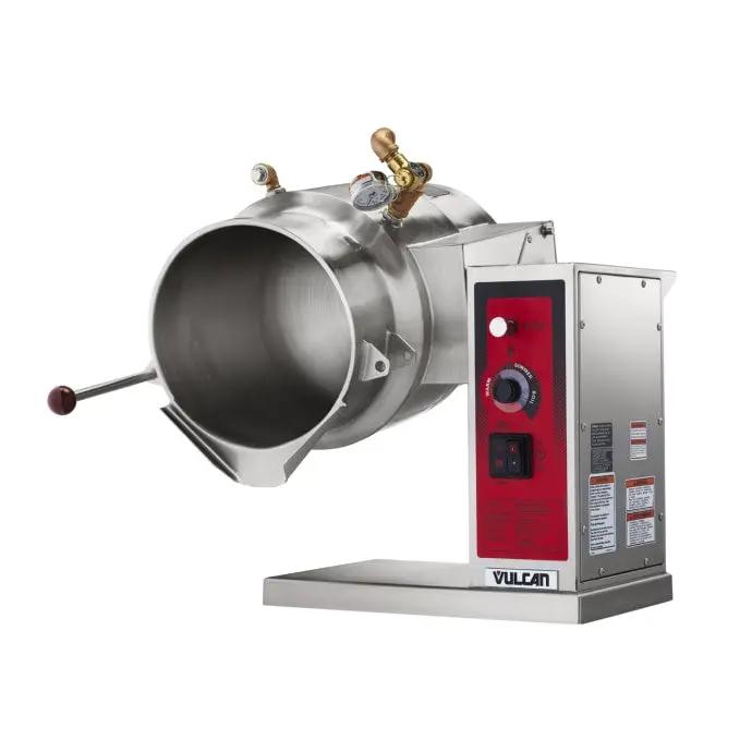 Vulcan K6ETT 6 Gallon Steam Kettle - Manual Tilt, 2/3 Jacket, 208V 3PH - view 4