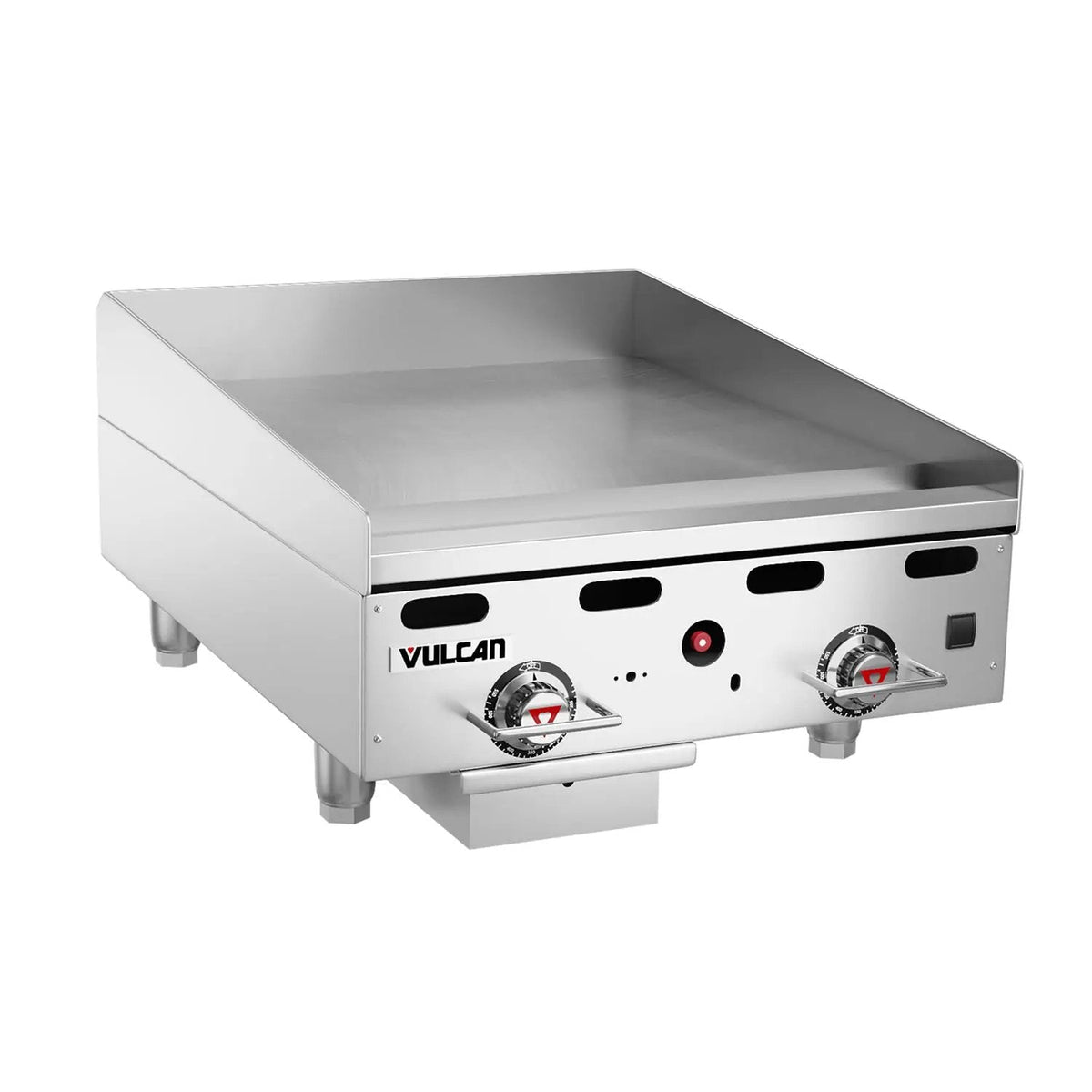 Vulcan MSA24-30 24" Gas Griddle with Thermostatic Controls - 1" Steel Plate, Liquid Propane