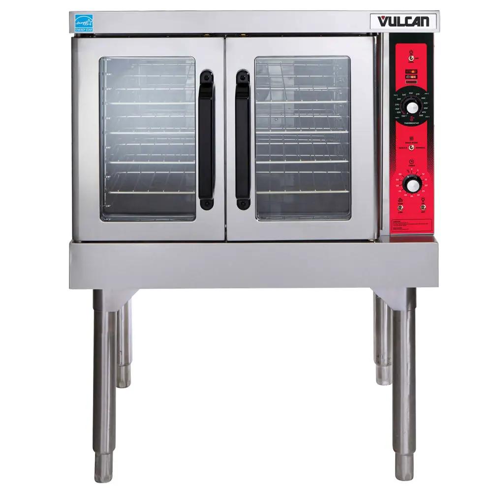 Vulcan SG4 Single Full Size Natural Gas Convection Oven - 60,000 BTU