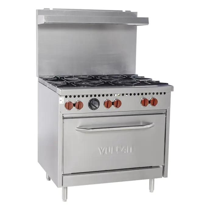 Vulcan SX36-6B 36" Gas Range - 6 Burners, Standard Oven, Natural Gas - view 3