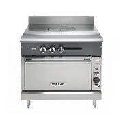 Vulcan V1FT36B 36" Gas Range with French Top & Storage Base, Liquid Propane