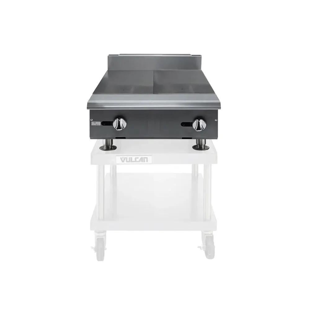 Vulcan V224H 24" Gas Range Top with (2) Hot Tops - Modular, Natural Gas
