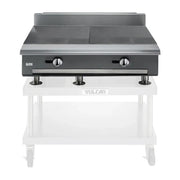 Vulcan V236H 36" Gas Range Top with (2) Hot Tops - Modular, Liquid Propane