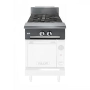 Vulcan V2B18 18" 2 Burner Gas Range Top - Modular, Liquid Propane