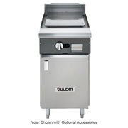 Vulcan V2B18B 18" 2 Burner Gas Range with Storage Base, Natural Gas