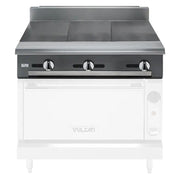 Vulcan V336H 36" Gas Range Top with (3) Hot Tops - Modular, Natural Gas