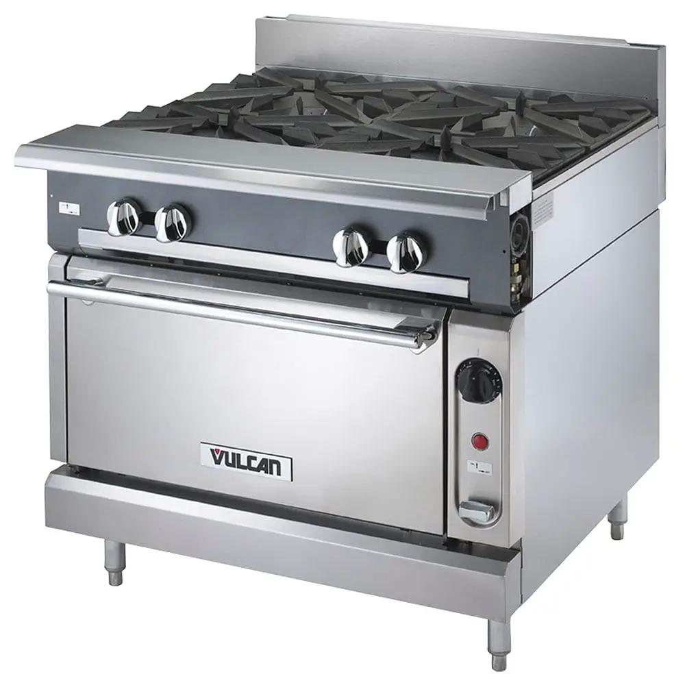 Vulcan V6B36S 36" 6 Burner Gas Range with Standard Oven, Natural Gas