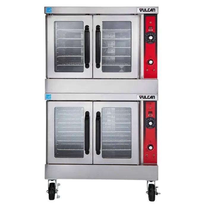 Vulcan VC44GD Double Full Size Liquid Propane Gas Convection Oven - 50,000 BTU - view 2