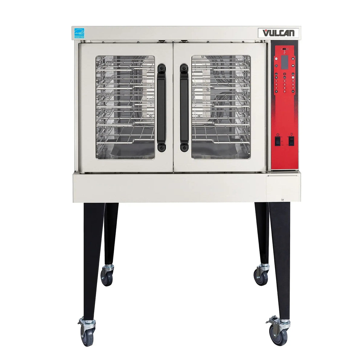 Vulcan VC4EC Single Full Size Electric Convection Oven - 12.5 kW, 240V 3PH