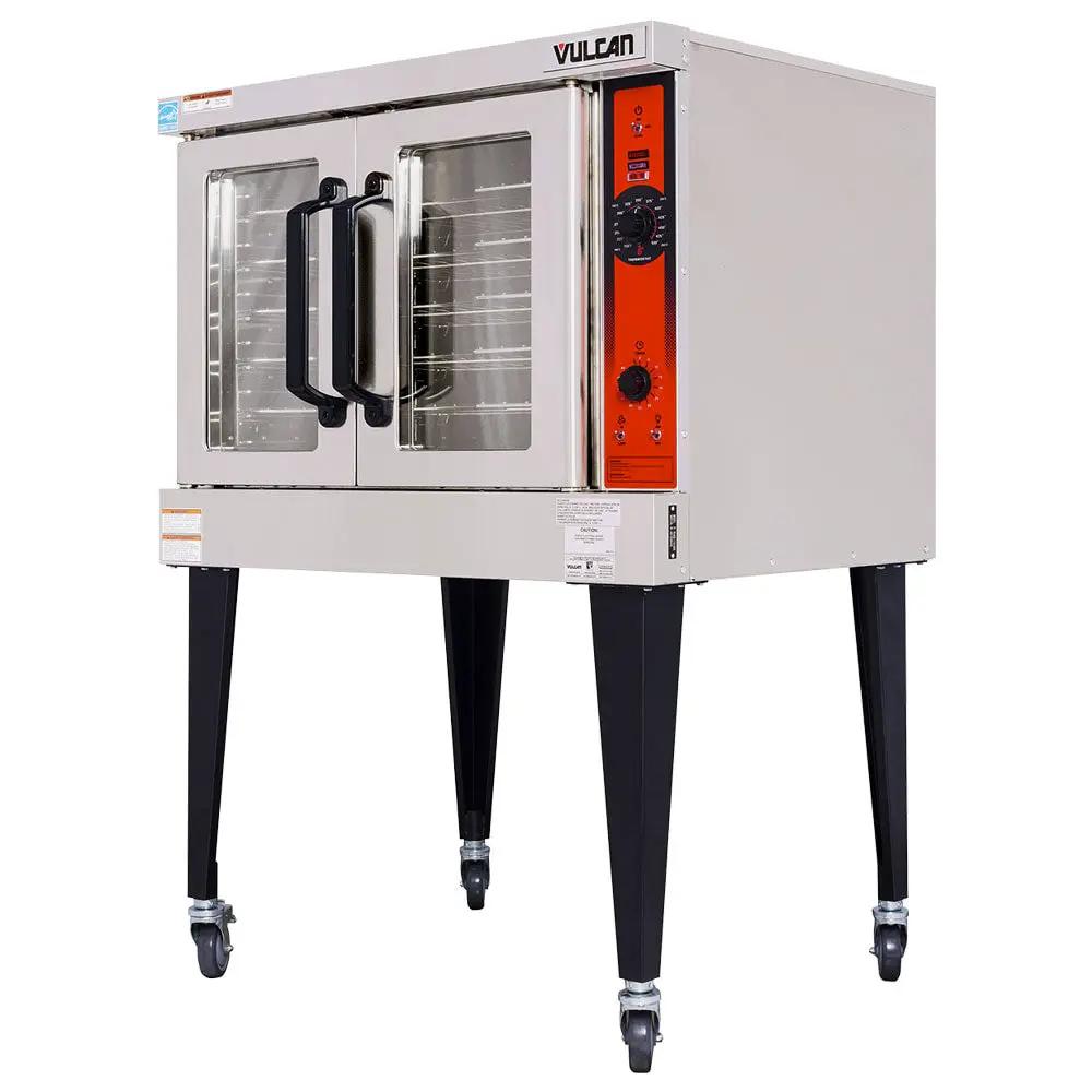 Vulcan VC4ED Single Full Size Electric Convection Oven - 12.5 kW, 208V 3PH