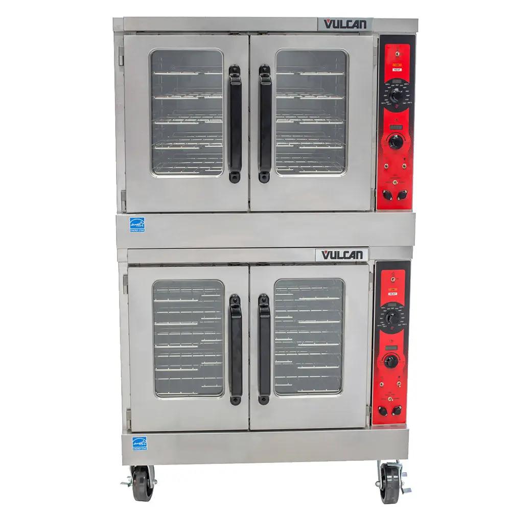 Vulcan VC55ED Double Full Size Electric Convection Oven - 25 kW, 208V 1PH