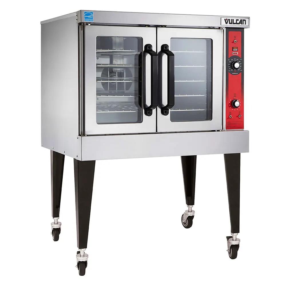 Vulcan VC5ED Single Full Size Electric Convection Oven - 12 1/2 kW, 208V 1PH