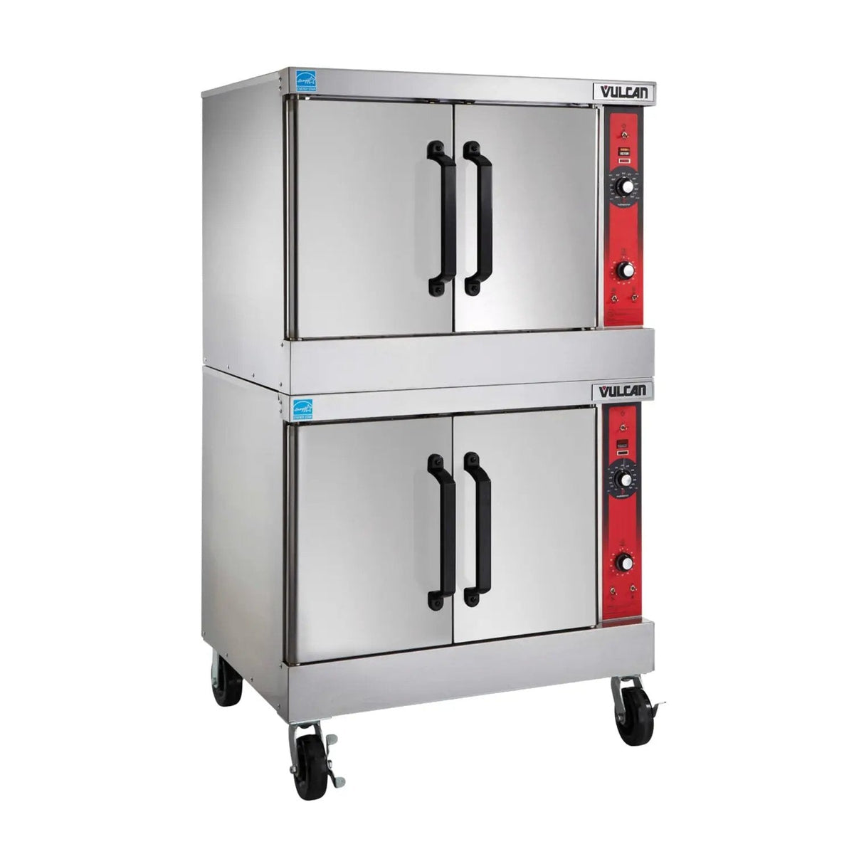 Vulcan VC66ED Bakery Depth Double Full Size Electric Convection Oven - 12.5 kW, 208V 3PH