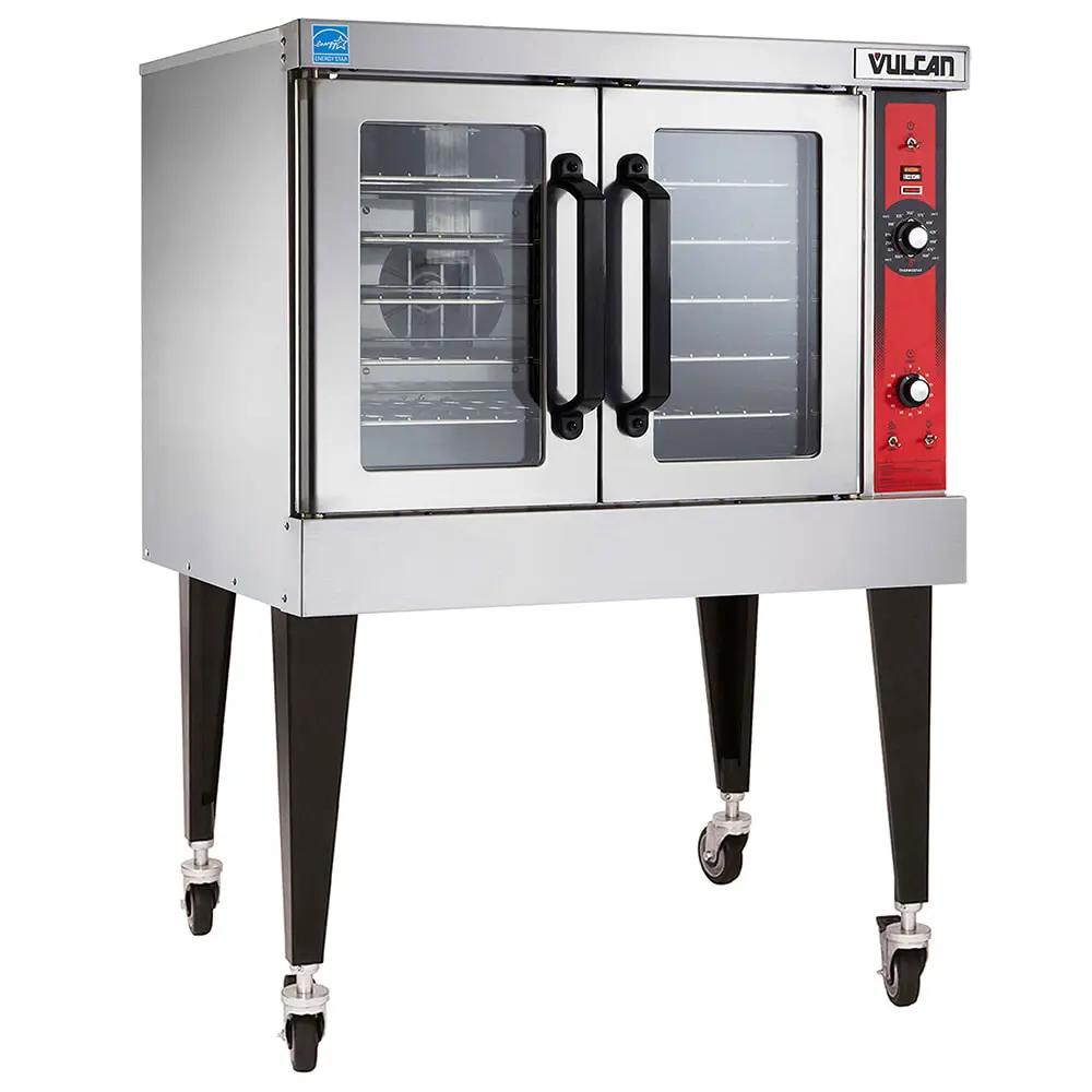 Vulcan VC6EC Single Full Size Electric Convection Oven - 12.5 kW, 240V 1PH