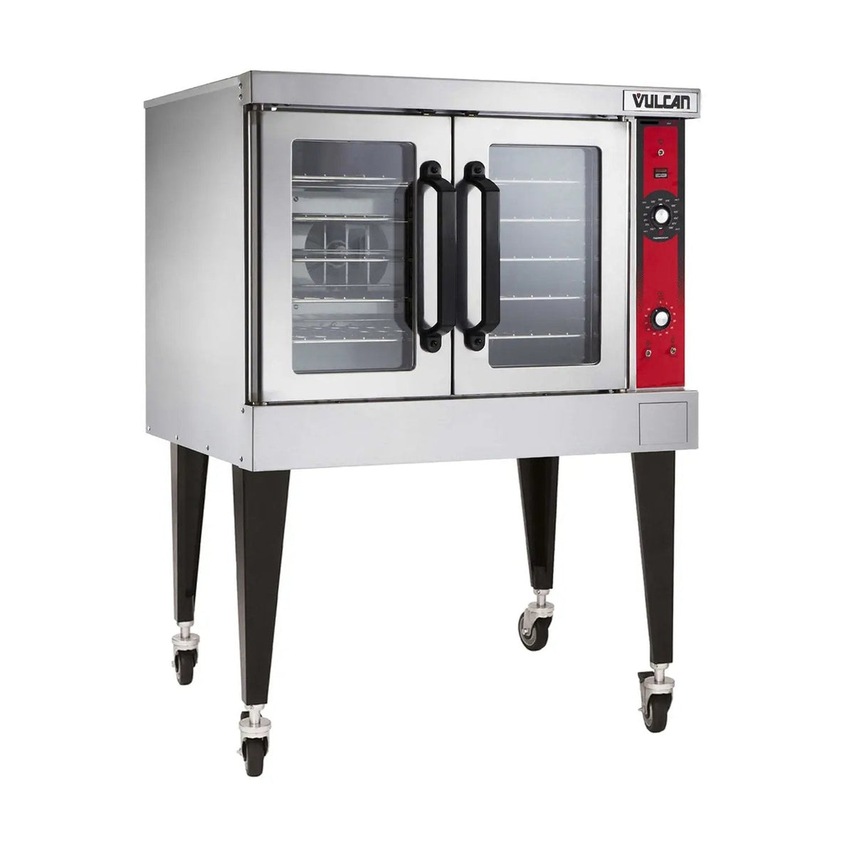 Vulcan VC6ED Bakery Depth Single Full Size Electric Convection Oven - 12.5 kW, 240V 1PH