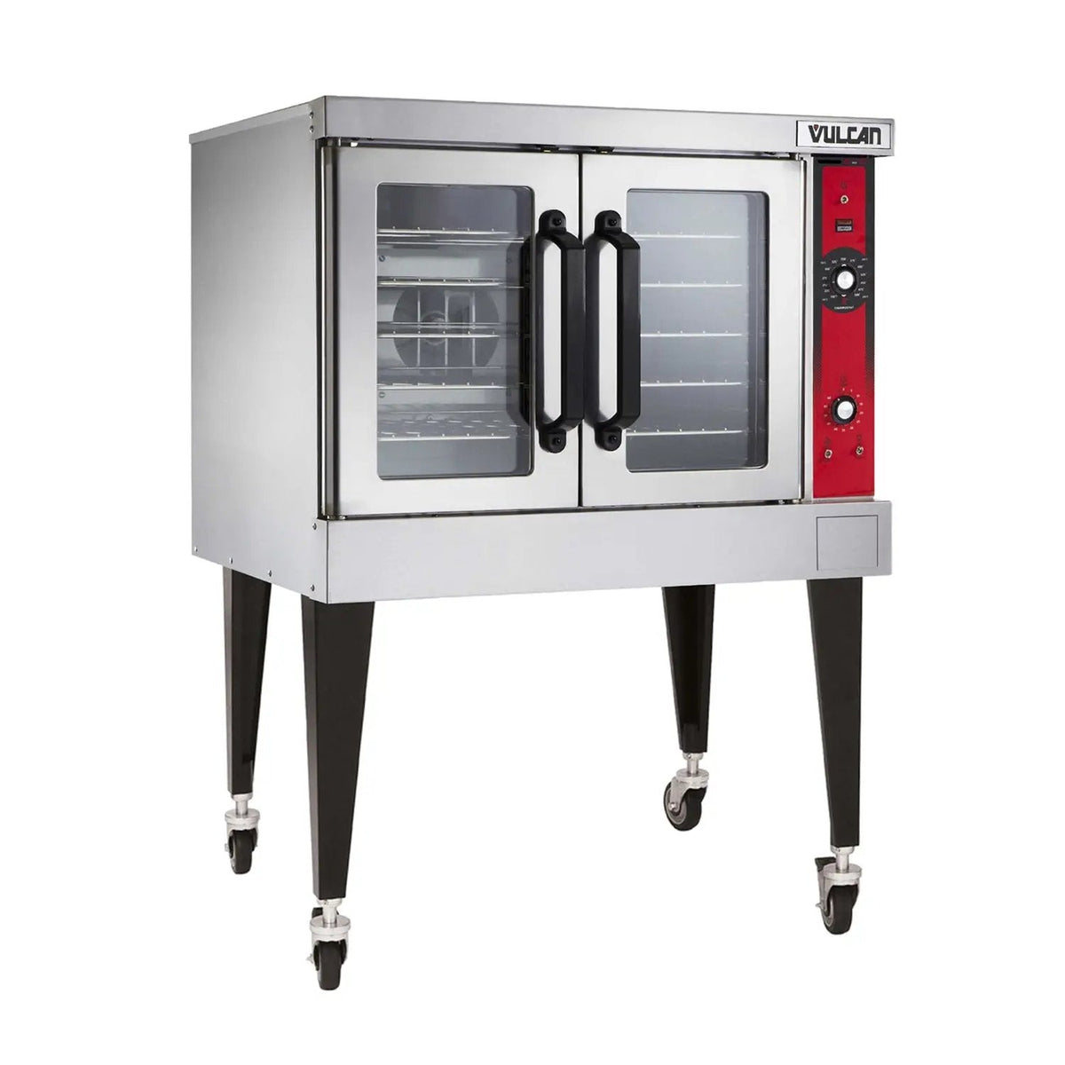 Vulcan VC6ED Bakery Depth Single Full Size Electric Convection Oven - 12.5 kW, 240V 3PH