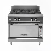 Vulcan VCBB18B 18" Gas Range with Charbroiler & Storage Base, Liquid Propane