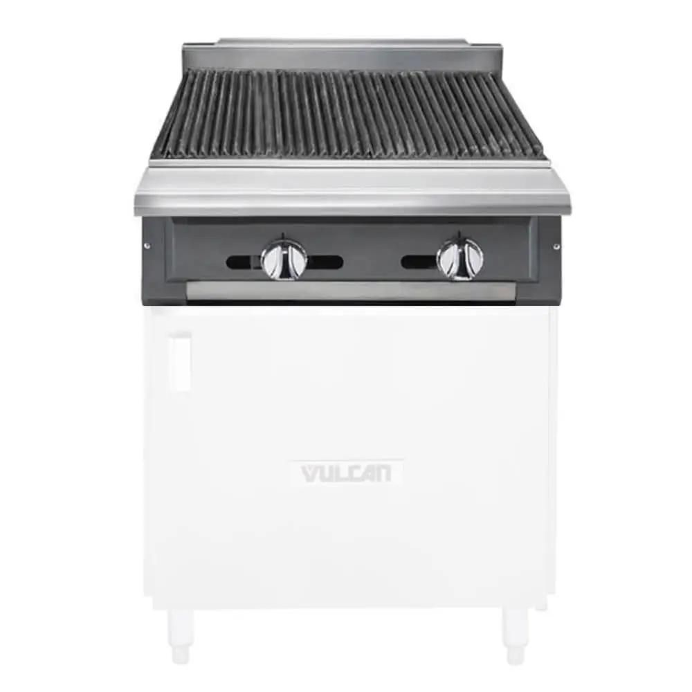 Vulcan VCBB24 24" Gas Range Charbroiler - Modular, Natural Gas