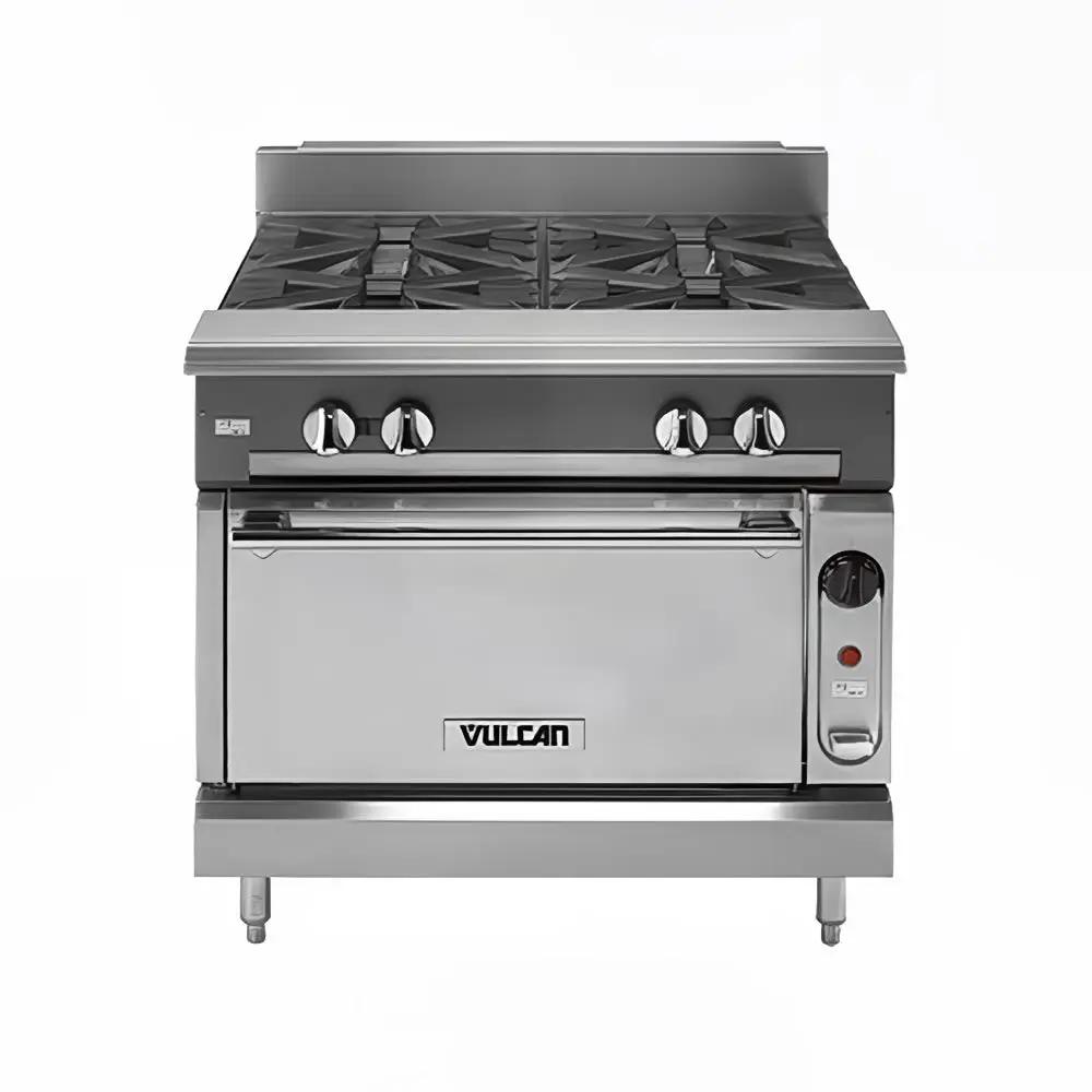 Vulcan VCBB24B 24" Gas Range with Charbroiler & Storage Base, Liquid Propane