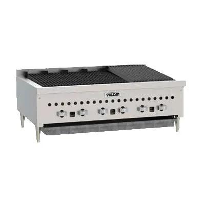 Vulcan VCCB36 36" Radiant Gas Charbroiler - 6 Burners, 87,000 BTU, Natural Gas