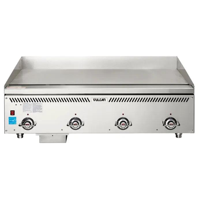 Vulcan VCCG48-IS 48" Gas Griddle with Thermostatic Controls - 1" Steel Plate, Natural Gas - view 2